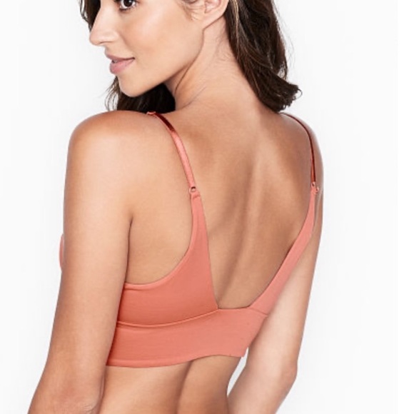 VS Very Sexy Pink Deep V Plunge Bra - Picture 2 of 5